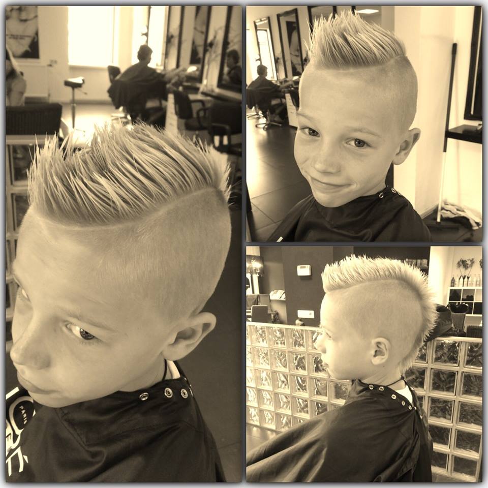 Kinderkapsel gemaakt bij Estilo Hairfashion, foto uit de fotogalerij voor kinderen.